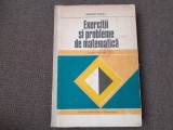 GRIGORE GHEBA EXERCITII SI PROBLEME DE MATEMATICA CLASELE VII-VIII 1979 CARTONATA