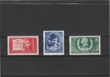 ROMANIA 1952 LP 321 I. L. CARAGIALE SERIE MNH