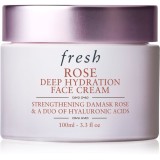 fresh Rose Deep Hydration Face Cream crema de fata hidratanta cu acid hialuronic 100 ml