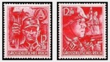 Deutsches Reich 1945 - SA and SS serie neuzata