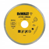 Cumpara ieftin Disc Diamantat Pentru Placi Ceramice DeWalt DT3714 110 x 20 mm Pentru DWC410
