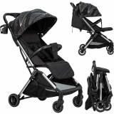 Carucior sport, FreeON, Unique, Pliabil automat, Spatar reglabil, Suport pentru sticla, 6.6 Kg, Conform cu standardul european de securitate EN 1888-2