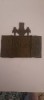 Icoana triptic din bronz de calatorie Rusia secol 19