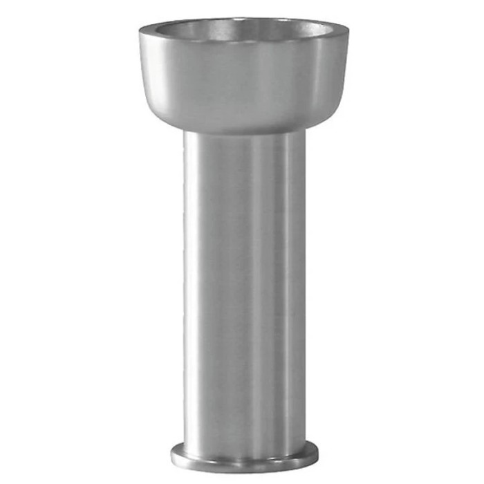 Set 4 capacele pentru ventil auto din aluminiu, Hexagon, BMW, Negru