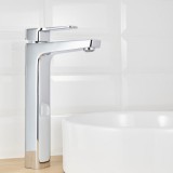 Baterie lavoar Teesta, monocomanda, cartus 35 mm, regulator debit