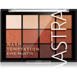 Cumpara ieftin Astra Make-up Palette The Temptation paleta farduri de ochi culoare Warm Temptation 15 g