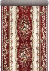 Traversa Covor Lotos 535 Latime 60 cm - 60x500, Grena foto