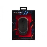 Mouse de gaming, Blow, Optic, Wireless, 1600 DPI, Negru