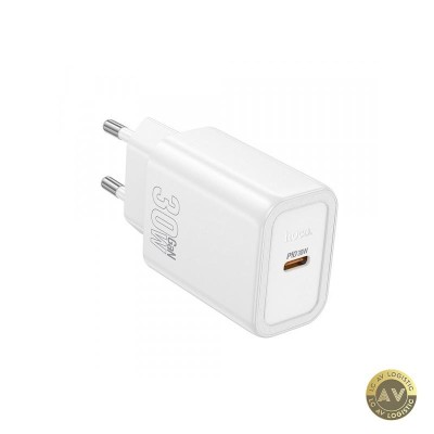 Incarcator Retea HOCO N62 30W 3A 1 x USB-C Alb foto