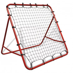 Rebounder ajustabil pentru antrenament de fotbal, 100 x 100 cm