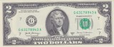 Bancnota Statele Unite ale Americii 2 Dolari 2017A - UNC ( G = Chicago - vezi descriere )