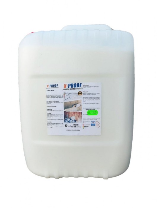 Amorsa hidrofoba V-Proof, pe baza de rasini siliconice