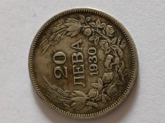 moneda 20 leva 1930 , Tarul Boris al III lea