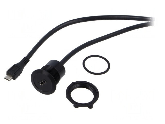 Adaptor USB 3.0 pentru montare pe panou