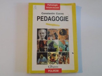 PEDAGOGIE de CONSTANTIN CUCOS , 1996 foto