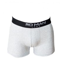 Boxeri Bărbați din Bumbac Elastic - 3XL - Gri