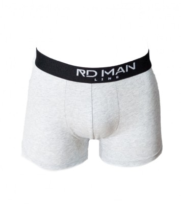 Boxeri Bărbați din Bumbac Elastic - 3XL - Gri foto