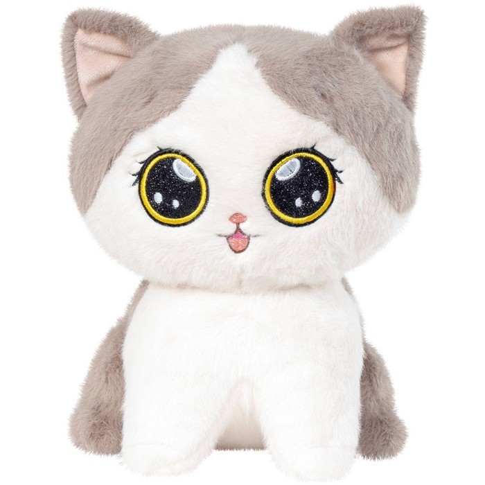 Pisica de plus Molly 24 cm, multicolora, moale si adorabila