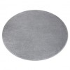 Covor SOFTY cerc culoare, solidă gri, cerc 200 cm