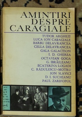 Amintiri despre Caragiale foto