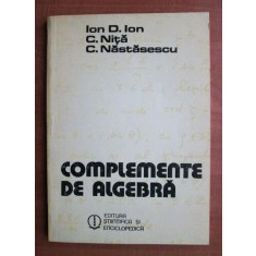 Ion D. Ion - Complemente de algebra