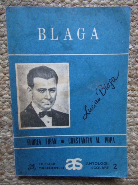 Florea Firan - Blaga - Antologie (Editia: 1992)