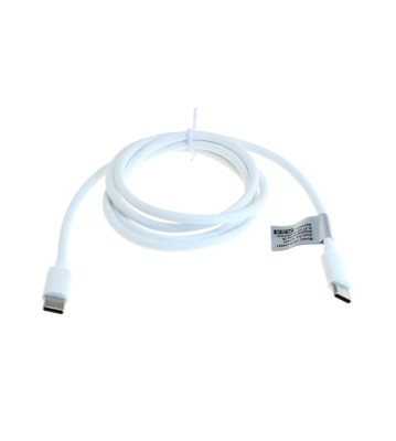 Cablu de date OTB - USB-C 2.0 tată la USB-C 2.0 tată - USB-PD 100W - 1,0 m - alb foto