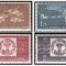 1958 - Centenarul marcii postale romanesti, serie neuzata