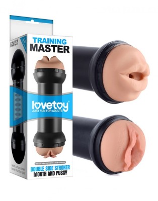 Fleshlight Masturbator Realistic, Master Double Stroker foto