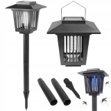 Lampa solara anti-insecte, lumina albastra si alb rece 6500K, 10 lm, autonomie 8 ore, masterLED