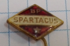Insigna club fotbal Spartacus Budapesta, anii 1960, Ungaria foto