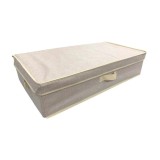 Cutie depozitare haine pliabila, Kopenpal, Bej, Polipoprilena, 67x37x15 cm, 37L