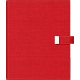 Agenda organizer A5 cu catarama rosu Elegance