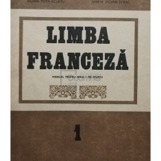 Doina Popa Scurtu - Limba franceza. Manual pentru anul I de studiu (editia 1992)