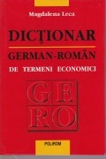 Dictionar German-Roman de termeni economici foto