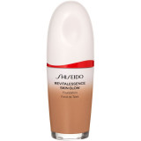 Shiseido Revitalessence Skin Glow Foundation Machiaj usor cu efect de luminozitate SPF 30 culoare Sunstone 30 ml