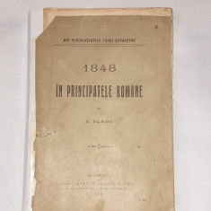 S.ALBINI - 1848 IN PRINCIPATELE ROMANE Ed.1910
