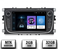[LICHIDARE STOC] Navigatie Ford Focus, Mondeo, S-Max, Android 10, P-Quadcore 2GB RAM + 32GB ROM, 7 Inch - AD-BGPFRDO7MTK2GB