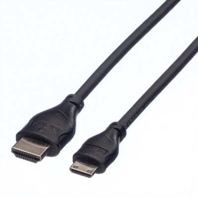 Cablu HDMI la mini HDMI-C v1.4 T-T 2m, Roline 11.04.5580 foto
