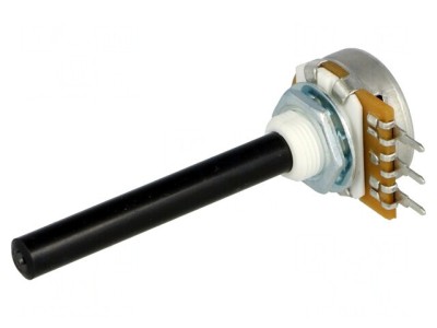 Potentiometru Axial 22k&amp;Omega; 0.4W Linear 6mm foto