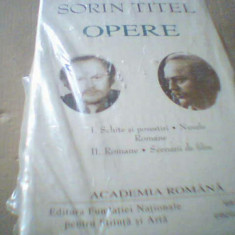 Sorin Titel - OPERE { 2 volume } / 2005 / in colectia " Opere fundamentale "
