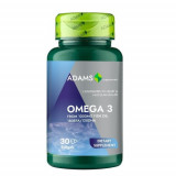 Omega 3 1000mg 30cps gelatinoase moi, Adams Vision
