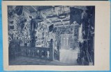 Carte Postala, Castelul Peles, Sala de arme, perioada interbelica