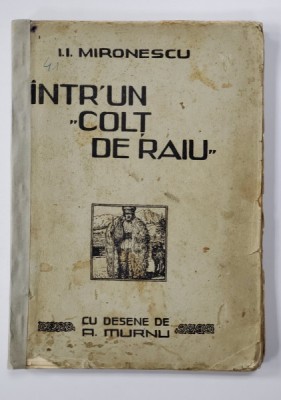 INTR &amp;#039; UN &amp;#039; COLT DE RAIU &amp;#039;de I.I. MIRONESCU , cu desene de A . MURNU , EDITIE DE INCEPUT DE SECOL XX foto