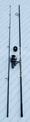 SET CRAP Lanseta Eastshark ADRENA Carp 3,90m CU Mulineta AVIATOR 8000 long-cast foto
