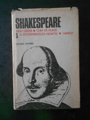 SHAKESPEARE - OPERE volumul 5 (1986, editie cartonata) foto