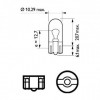 BEC FARA SOCLU W5W 12V SET 10 buc PHILIPS