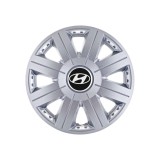 Set 4 capace roti 16 inchi (R16) Cosmos Gri, Compatibil Cu Hyundai, Autohelix MSA