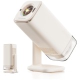 Videoproiector 1080P Full HD, WiFi 5G, Bluetooth, 26000 Lumeni, Google TV, Audio Dolby, Focalizare Automata, Corectie Trapezoidala, Suport 4K, Crem