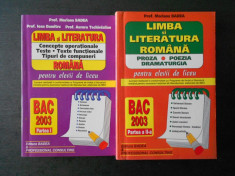 MARIANA BADEA - LIMBA SI LITERATURA ROMANA 2 volume foto